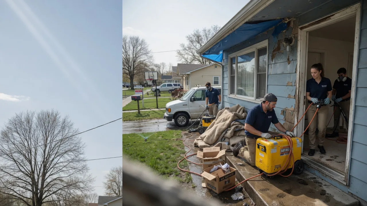 Basement Flood Cleanup in Corydon, IA near me